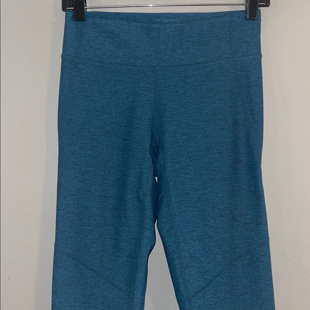 OUTDOOR VOICES 'Dipped Warmup' Colorblock Leggings Size M - Picture 2 of 5